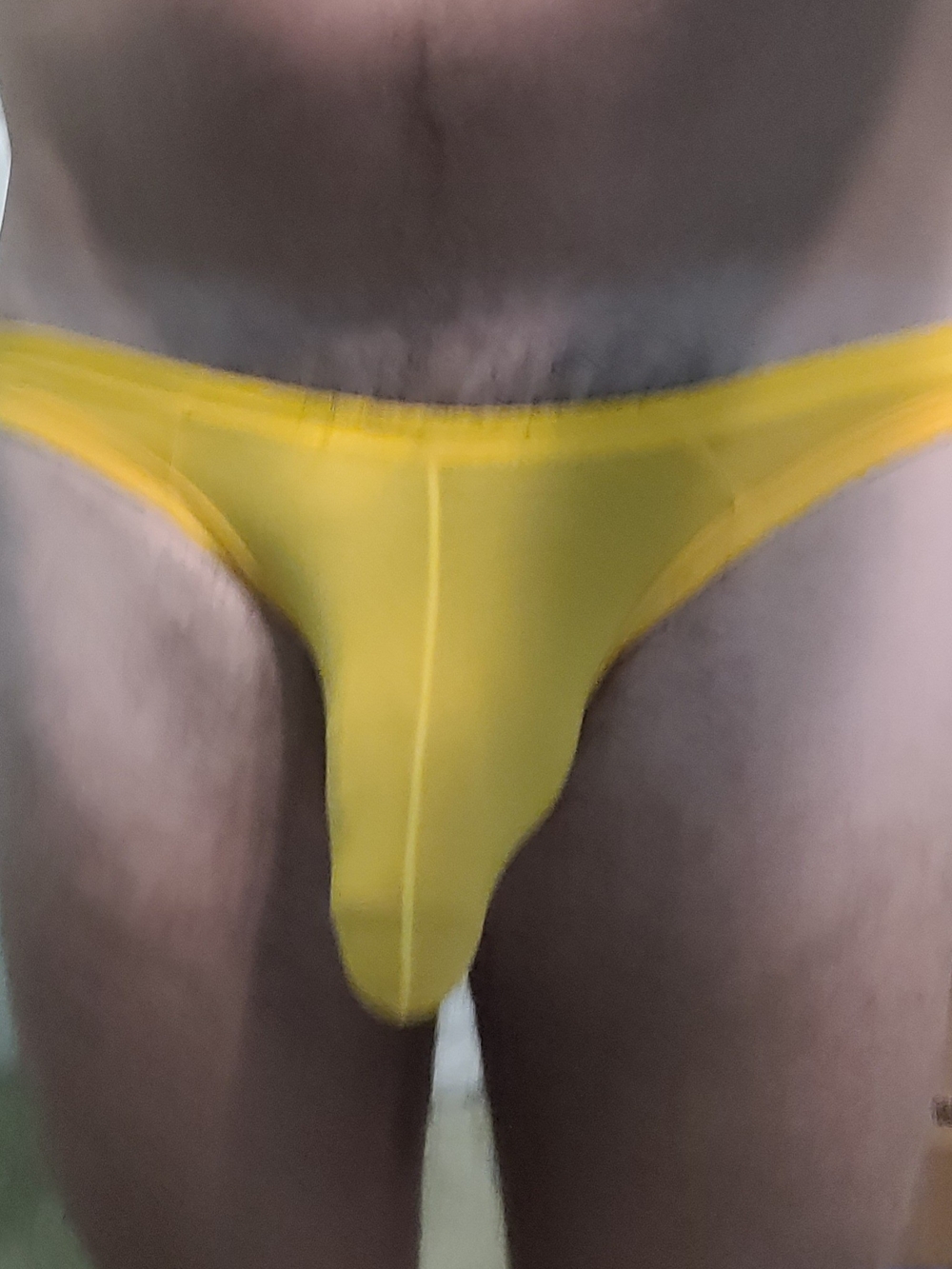Men's Yellow Cotton Briefs - Picture 4 of 4